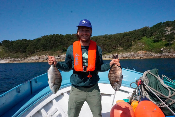 pescaturismogalicia.es excursiones de pesca en Cangas Galicia
