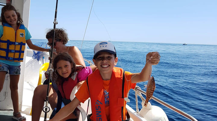www.pescaturismomallorca.com excursiones en barco en Alcudia con Capote