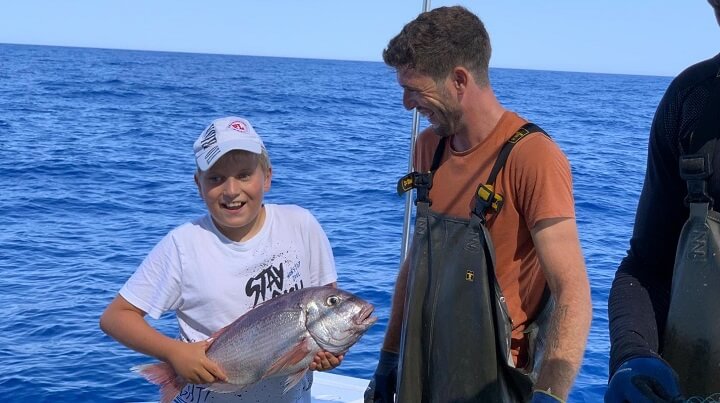 www.pescaturismomallorca.com excursiones de pesca en Palma Mallorca con Alegria