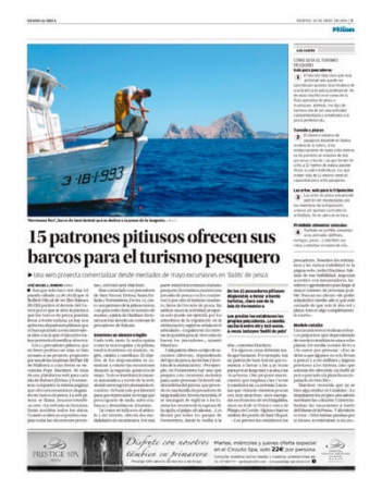 www.pescaturismospain.com Noticias, vÃdeos y reportajes de Pescaturismo en Diario de Ibiza