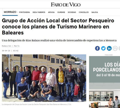 www.pescaturismospain.com Noticias, vÃdeos y reportajes de Pescaturismo en Faro de Vigo