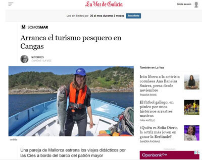 www.pescaturismospain.com Noticias, vídeos y reportajes de Pescaturismo en La Voz de Galicia