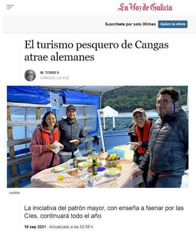 www.pescaturismospain.com Noticias, vídeos y reportajes de Pescaturismo en La Voz de Galicia