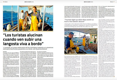www.pescaturismospain.com Noticias, vídeos y reportajes de Pescaturismo en Revista Nautic del Port de Pollença